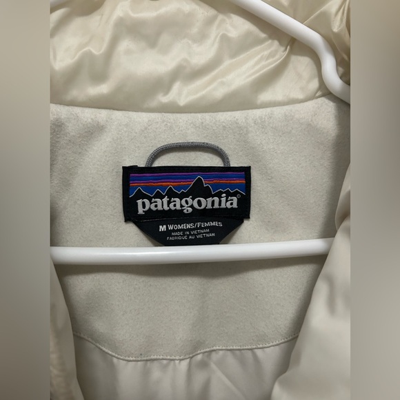 Patagonia Women’s Prow Bomber Jacket in Dyno White size Medium EUC - Picture 4 of 9